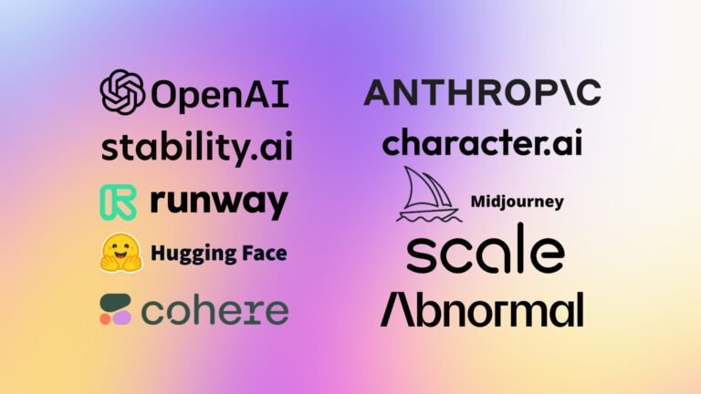 Successful AI Startups are: 1.OpenAI , 2.Stability AI, 3.Runway, 4.Hugging Face, 5.Cohere, 6.Anthropic, 7.Character AI, 8.Midjourney, 9.Scale AI, 10.Abnormal Security