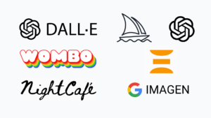 Trending AI are: ChatGPT, Midjourney, DALL-E 2, Dream by Wombo, NightCafe Studio, Deep Dream Generator and Google Imagen