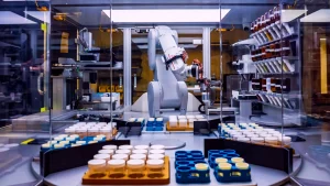 A-Lab in February of 2023 at Lawrence Berkeley National Laboratory in Berkeley, California.