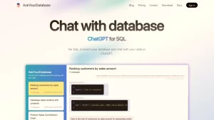AskYourDatabase AI tool Review / aidigitalx
